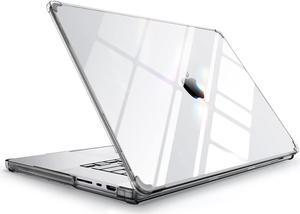 SUPCASE UB Clear for MacBook Pro 14 Inch M3 / M3 Pro / M3 Max (2023) & A2779 M2 Pro / M2 Max (2023) & A2442 M1 Pro / M1 Max (2021),Slim Clear Protective Scratch Resistant Cover with Touch ID (Black)