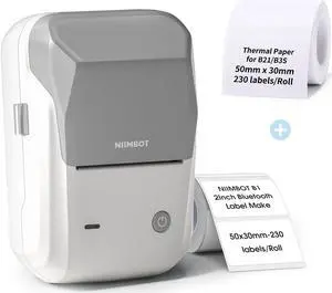 NIIMBOT B1 Label Maker with 2 Roll Label Tape