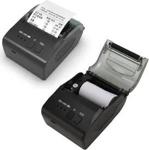 POS Printer, 5810DD 58MM BT Thermal Receipt Printer, 90mm s Hight Speed, for Win 9/2000/2003/7/XP/8/10/11, for Vista, for OS X Laptop, for Android
