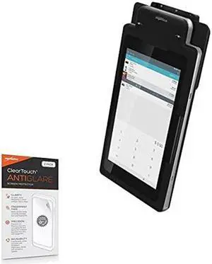 BoxWave Screen Protector Compatible with Ingenico Moby M70 Tablet - ClearTouch Anti-Glare (2-Pack), Anti-Fingerprint Matte Film Skin
