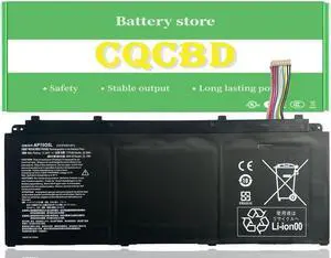 CQCQ AP15O5L Compatible Battery Replacement for Acer Aspire S13 S5-371 S5-371-56VE AP1503K AP15O3K S5-371-52JR S5-371-7278 767P S5-371T-58CC Series Laptop (11.55V 53.9Wh/4670mAh)