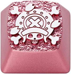 FKZ ZOMOPLUS Custom Anime Keycap,1pc Keycap for Mechanical Keyboard,Anime Flag Keycap,Suitable for Cherry Gateron Mechanical Switches-ESC Key Keycap (Pink)