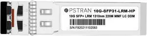 OPSTRAN 10GBASE-LRM SFP+ Optical Transceiver Module Compatible with HPE ProCurve J9152A Aruba J9152D 10G SFP+ 1310nm 220m DDM Duplex LC MMF