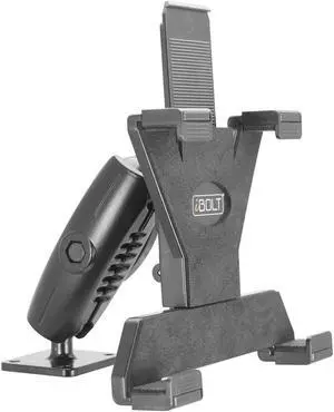 iBOLT TabDock Bizmount Metal AMPs - Heavy Duty Drill Base Mount for All 7" - 10" Tablets (iPad, Samsung Tab) for Cars, Desks, Countertops: Great for Commercial Vehicles, Trucks, and Businesses