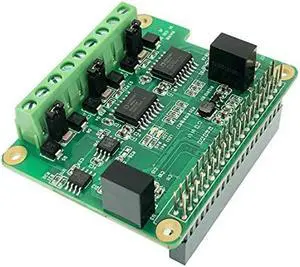 RS485 CAN HAT for Raspberry Pi Via SPI Onboard 1 x CAN Bus MCP2515 Transceiver 2 x RS485 Bus SC16IS1752, Signal and Power Isolated, ESD Protection Port, Stable Long-Distance Communication Module