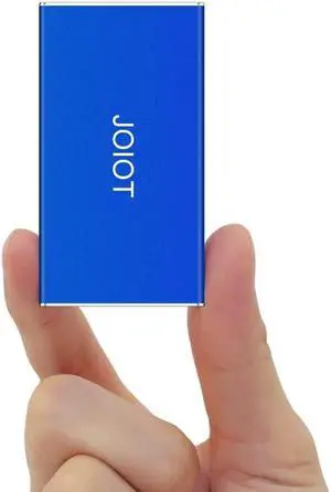 JOIOT Mini Portable SSD 500GB External Solid State Drive - Up to 540MB/s, USB 3.1 Gen 2 Ultra-Slim External SSD, Blue