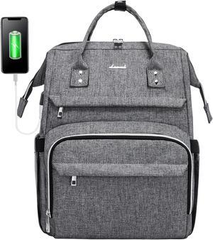 LOVEVOOK Laptop Backpack for Women, 17 Inch Backpack Purse for Women Teacher Backpack Work Computer Backpack Large Travel Backpack (Upgraded)