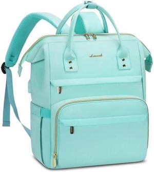 LOVEVOOK Backpack for Women, 17 inch Laptop Backpack for Women Teacher Backpack Nurse Bag, Waterproof Work Backpack for Travel, Commuter, College