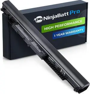 NinjaBatt Pro Battery for HP 807956-001 HS04 HS03 807957-001 807612-421 HSTNN-LB6U 255 250 G5 15-AY039WM 15-AY009DX 17-X061NR 15-BA009DX TPN-I119 15-AY041WM HSO4, Premium Cells - [4 Cells/2600mAh]