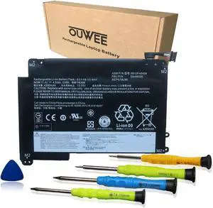 OUWEE 00HW020 Laptop Battery Compatible with Lenovo ThinkPad Yoga 460 P40 Yoga Series Notebook 00HW021 SB10F46458 SB10F46459 11.4V 53Wh 4540mAh 3-Cell