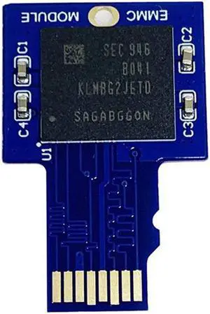 16GB EMMC Module,Plug and Play EMMC Module for Raspberry Pi,32GB EMMC Module (32GB)