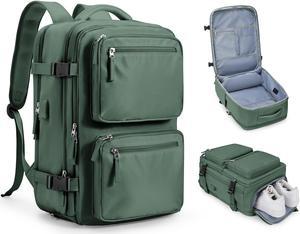 wassdins Large Travel Backpack for Men Women, Mochila de Viaje Carry on Backpack Flight Approved Luggage Backpack, Personal Item Travel Backpack Tiktok Backpack Waterproof Morral de Viage