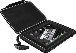 Loaded Gear Tablet Hard Case, Small, Black by BARSKA