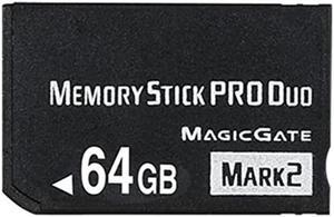 MS 64GB Memory Stick Pro Duo (MARK2) for PSP Accessories/Camera Memory Card