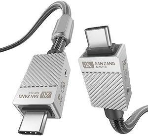 40Gbps Thunderbolt 4 Cable, 240W USB-C Charger Cable, USB-C to USB-C Cable Compatible with MacBook Pro/Air, iPad Pro, Samsung S23/22/21/20(3.3FT)