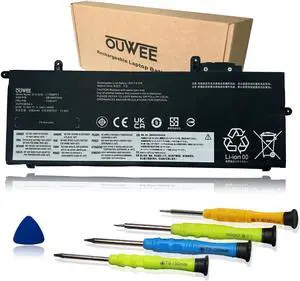 OUWEE L17M6P71 Laptop Battery Compatible with Lenovo ThinkPad X280 A285 Series Notebook L17L6P71 01AV470 01AV471 L17C6P71 01AV472 L17M6P72 01AV484 L17C6P72 01AV485 SB10K97619 11.46V 48Wh 4.19Ah
