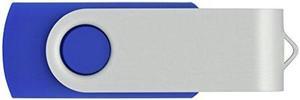 VICFUN 10 Pack 64GB USB Flash Drives 64GB Flash Drive USB Memory Stick 64GB 10 Piece USB 2.0-Blue