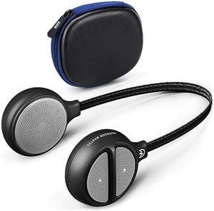 OutdoorMaster Wireless Bluetooth 5.0 Ski Helmet Drop-in Headphones HD Speaker Chip Compatible with Audio-ready Helmet with Built-in Mic for Motorcycling Easy Control Buttons IP45 Sweat-resistance