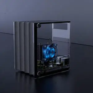 Vilros Raspberry Pi Reveal -A Raspberry Pi Compatible Desktop Tower Style Case with Built in Cooling