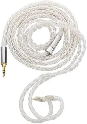 Moondrop Line K Upgrade Cable High Purity Copper Silver Plated KATO Cable IEMs (3.5mm)