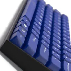 TAI-HAO OEM Profile Blue Keycaps 117 ANSI Layout Compatible with All MX Types Keyboards(61/87/104/108+1.25 Fn + 1.75U/ 2U Shift Key) Custom Keycap Set