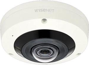 Hanwha XNF-8010RV X-Series 6MP Network Outdoor Fisheye Camera 1.6mm Fixed Lens.