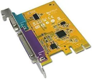 SUNIX SP 1-Port RS-232 + 1-Port Parallel PCI-E Card (MIO6469A)