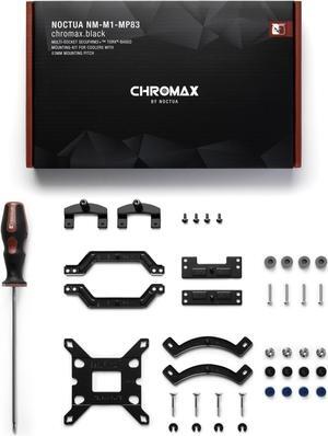 Noctua NM-M1-MP83 chromax.Black, CPU Cooler Mounting-Kit for AMD AM5/AM4 and Intel LGA1700/LGA1200 (Black)