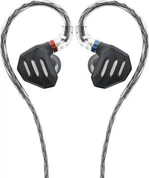 FiiO FH7S in-Ear Earphones High-Performance 1DD+4BA Hybrid Technology IEM Earbuds with 3.5/4.4mm Plug