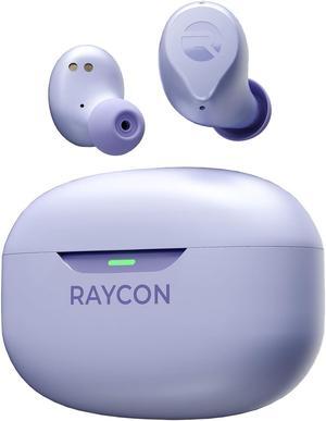 Raycon Everyday Earbuds (2024 Edition) - Bluetooth True Wireless in-Ear Buds with 32 Hours Playtime, Multpoint Technology, Extreme Comfort, and Active Noise Cancellation (Blush Violet)