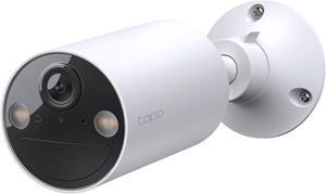 TP-Link Tapo Wireless Outdoor Security Camera, 1080P, Up to 180 Days of Battery Life, Free Person Detection, SD/Cloud Storage, Spotlight Color Night Vision, No Hub Needed, Works w/Alexa, Tapo C402