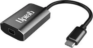 uptab USB C to Mini DisplayPort Adapter 4K@60Hz (Graphite)