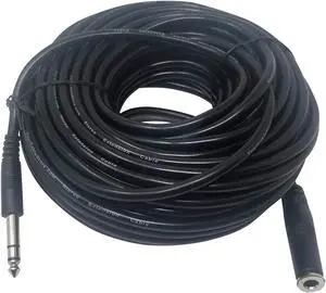 Your Cable Store 75 ft 1/4" (6.3mm) Stereo Headphone Extension Cable