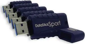 Centon DataStick Sport USB 3.0 Flash Drive 16GB x 5, Navy Blue (S1-U3W2-16G-5B)