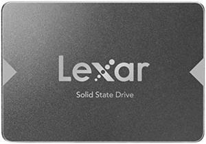 Lexar 256GB NS100 SSD 2.5" SATA III Internal Solid State Drive, Up To 520MB/s Read, Gray (LNS100-256RBNA)