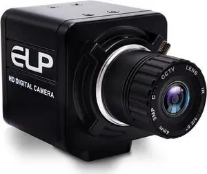 ELP USB Camera Manual Zoom 4mm Lens Prototype Camera 2Megapixel 1080p Webcam Cmos OV2710 Webcamera High fps 100fps Web Cam Security Surveillance Dog Pet Baby Video Monitoring USB Cameras for Most OS