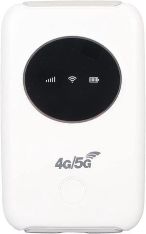 4G LTE USB WiFi Modem, USB WiFi Hotspots Memory Box, 300Mbps Unlocked 5G WiFi SIM Slot Built in 3200MAh Wireless Portable WiFi Router