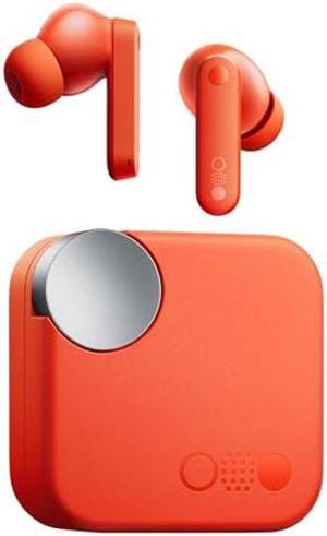 CMF Buds Wireless bluetooth Earbuds, 42dB noise cancelling earbuds, Dirac HD Audio, 35.5H Playtime, BT5.3, IP54 Waterproof, 4HD Mics wireless headphones for iPhone & Android (Orange)