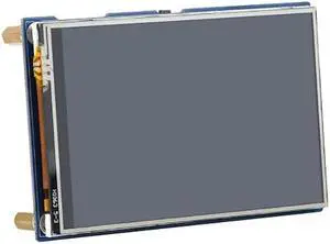 3.5inch Touch Display Module for Raspberry Pi Pico Series Board, Resistive Touch Controller XPT2046, ILI9488 Driver, Using SPI Bus, 65K Colors, 480×320 Pixels
