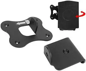 Diyeeni Speaker Wall Mount for HW Q930B, Q930C, Q990B, Q990C, SX Q990B, Adjustable, Metal, Wall Mount, Black