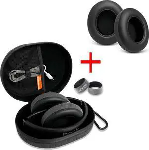 Hard Carrying Case with Earpad Replacement for Beats Studio 2 & 3 Over-Ear Headphones