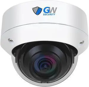 GW Security 4K 8MP Outdoor/Indoor PoE IP Microphone Smart AI Dome Security Camera (GW8533MIC)