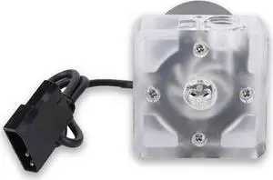Hakeeta 800L/H High Flow Computer Water Pump,Noiseless Water Cooling Pump for CPU PC Computer Cooling System,G1/4 Thread,Waterproof, Htable Performance