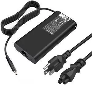 130W USB C Laptop Charger for DELL XPS 15 9575 2-in-1 XPS 15 9500 17 9700 Latitude 5310 5320 7410 7310 7210 9410 Precision 5550 5750 5530 Yoga 910 Type C Power Adapter...