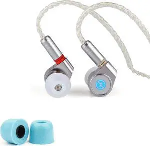 Linsoul TIN HiFi T2 DLC in Ear Earphone+ TIN HiFi Foam Eartips (3 Pairs)