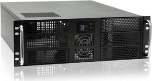 RackChoice 3u Rackmount Server Chassis EATX/ATX/MATX with 4x5.25 + 6x3.5 Support ATX PSU with either top or side cooling