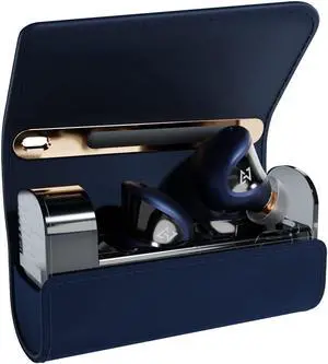 AVIOT TE-J1 Advanced Hybrid Driver,Hybrid Active Noise Cancelling, High-Resolution Audio, LDAC Support, Equipped with BA Drivers, Multipoint, Up to 28 Hours Playback, IPX4 Waterproof (Navy)