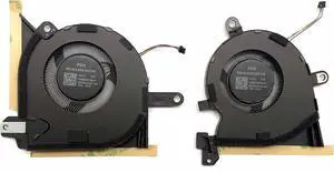 BestParts New CPU+GPU Fan Replacement for ASUS ROG Flow X13 (2023), GV302XI GV302XV GV302XU GV302XA, P/N: FQ6T DFS5L22H05B857, FQ6U DFS5L22H05B858
