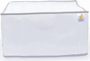 The Perfect Dust Cover LLC White Vinyl Cover Compatible with M283fdw, HP Laserjet Pro M283cdw and HP Laserjet Pro M281fdw Color Printers, Anti Static and Waterproof by Perfect Dust Cover