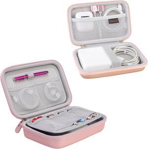 Canboc MacBook Air Pro Charger, MagSafe/MagSafe 2 Power Adapter Case Bundle with Canboc Hard Electronic Organizer Travel Case for Charger, Cord, Flash Drive, Apple Pencil, Power Bank
